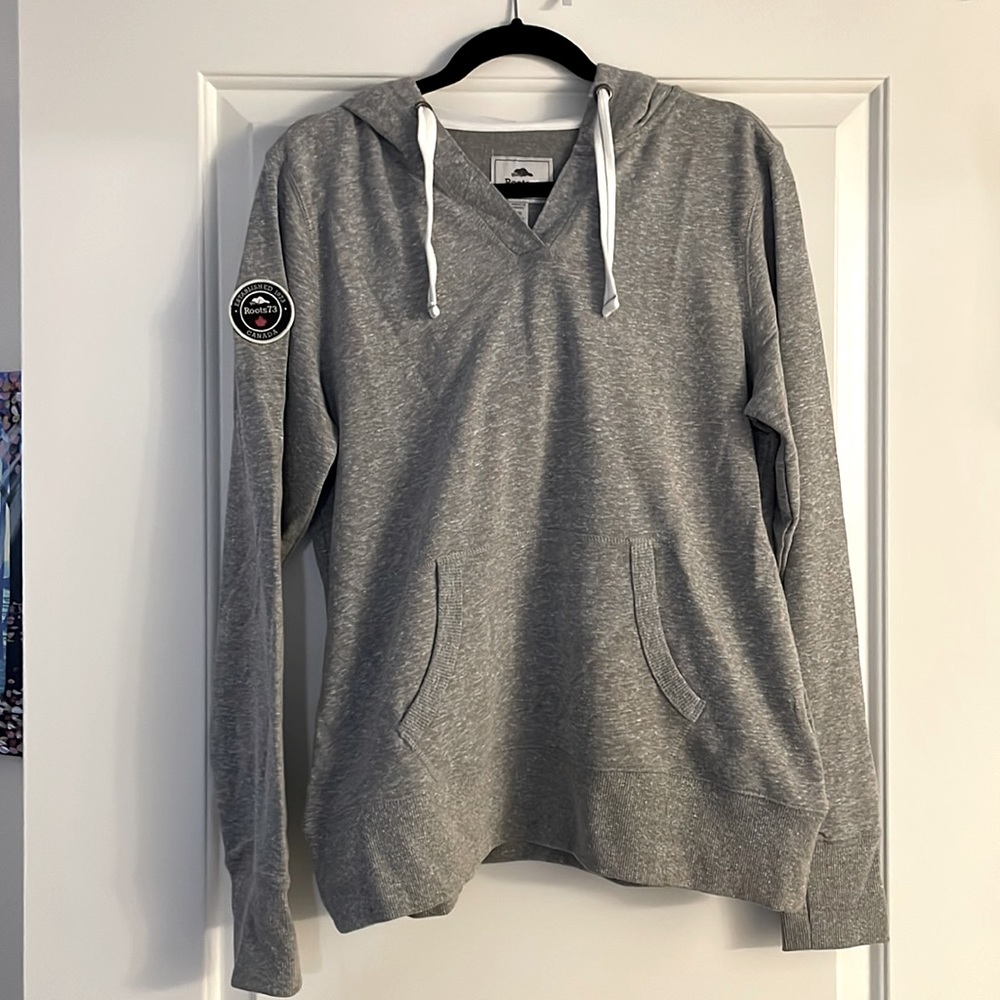 Roots Gray Hoodie - Women’s Large